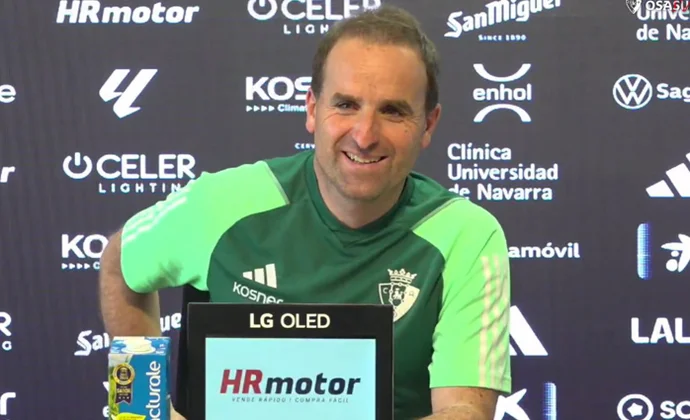 Arrasate descarta rotaciones, confirma a Aitor y habla de Budimir, Raúl, Rubén García, Oroz, Moi, Areso, Ibáñez, Herrando y Sorloth