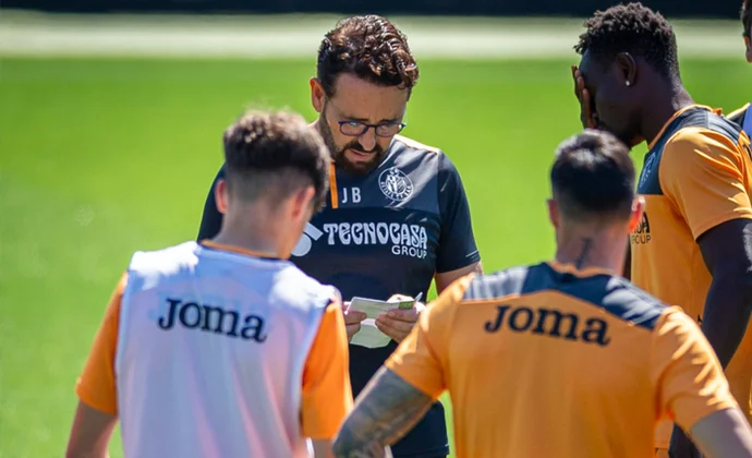 El Getafe se ejercitó este viernes sin los cuatro lesionados