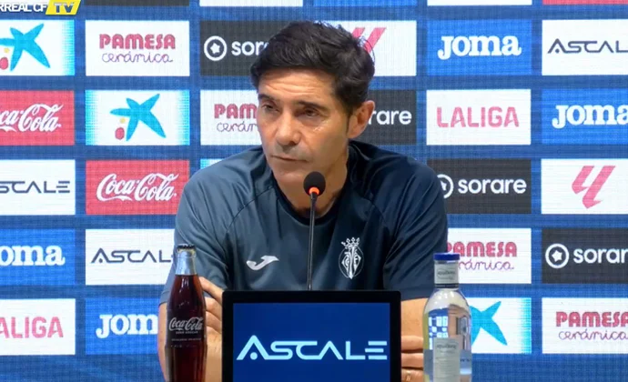 Marcelino reconoce que hará algunas rotaciones y habla de Sorloth, Yeremi, Denis Suárez y Baena