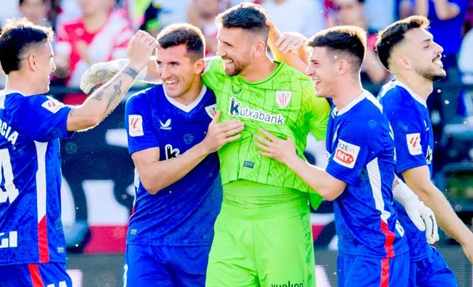 Jornada 38: Rayo 0-1 Athletic. Estadísticas y puntos fantasy