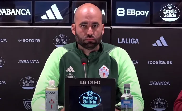 Giráldez quiere mejorar la clasificación y habla de Ristic, Hugo Álvarez, Damián, Kevin, Tapia, Domínguez, Sotelo y el Valencia