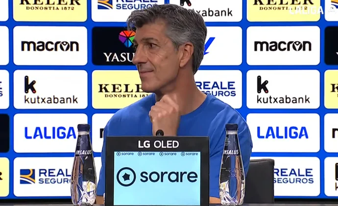 Imanol analiza la derrota, hace balance y habla de Merino, Oyarzabal, Galán y Sadiq