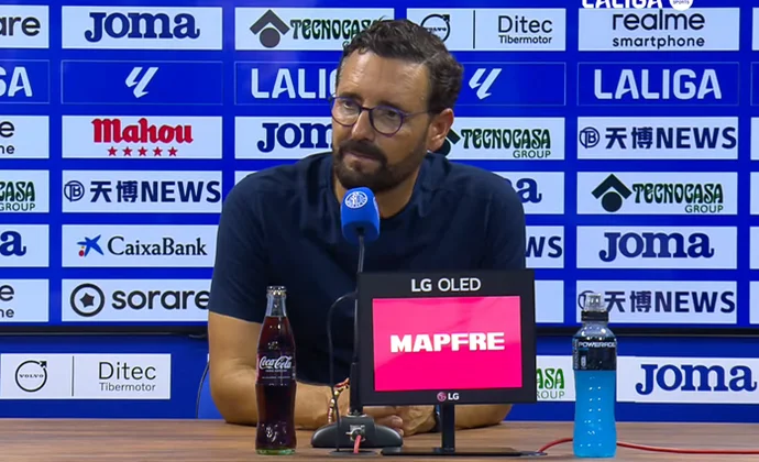 Bordalás celebra la temporada tranquila y habla de Soria, Mata y Maksimovic