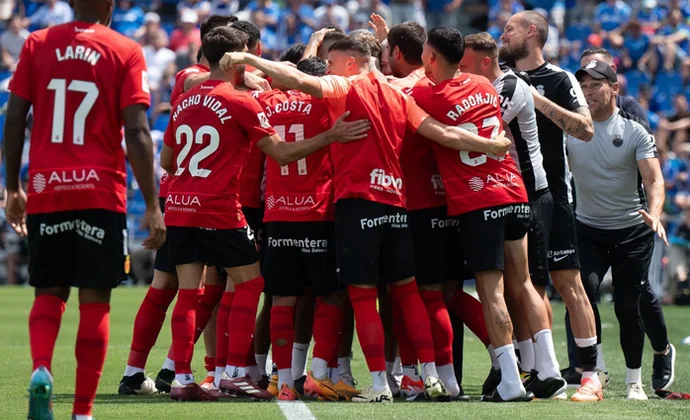 Jornada 38: Getafe 1-2 Mallorca. Estadísticas y puntos fantasy