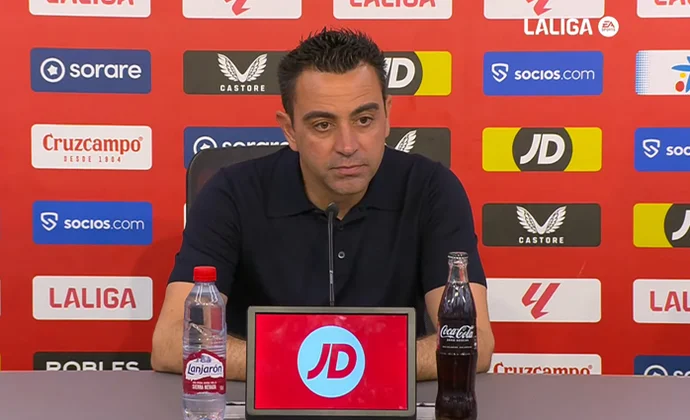 Xavi valora el triunfo, lamenta no poder seguir un año más y destaca a Fermín