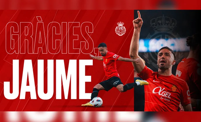 El Mallorca hace oficial la salida de Jaume Costa