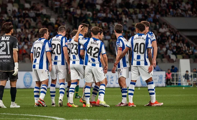 Ficha técnica del amistoso: Tokyo Verdy 0-2 Real Sociedad