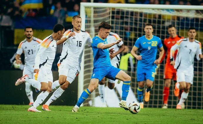 Amistosos internacionales: Alemania 0-0 Ucrania. Ficha técnica