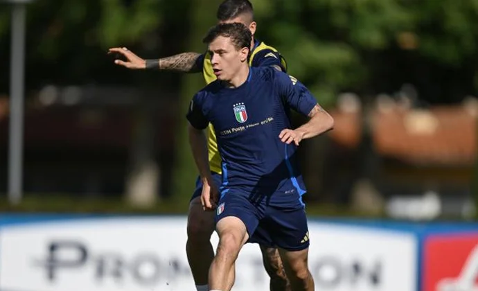 Barella, baja hoy contra Turquía por fatiga muscular