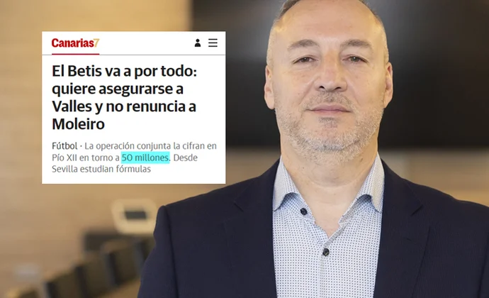 Ramírez aclara que no hay ofertas por Valles y Moleiro y que se dicen 'tonterías'