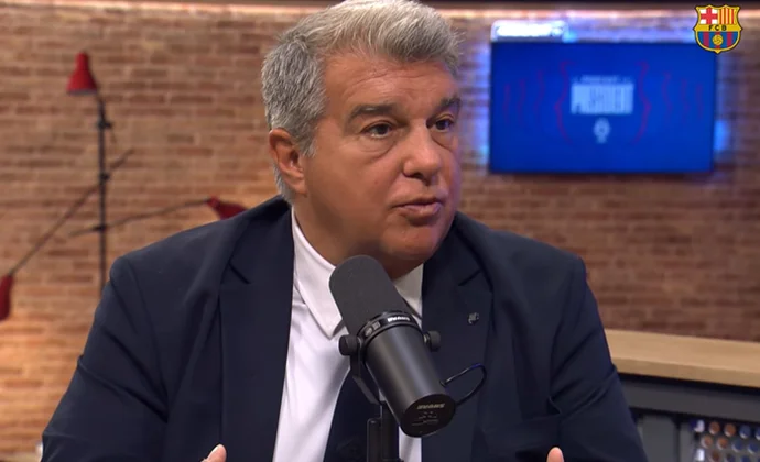 Laporta, sobre Xavi, Flick, Koundé, Íñigo, Balde, S. Roberto, Roque, Cancelo, Joao Félix, Christensen, Zubimendi, Kimmich, Mbappé y el mercado