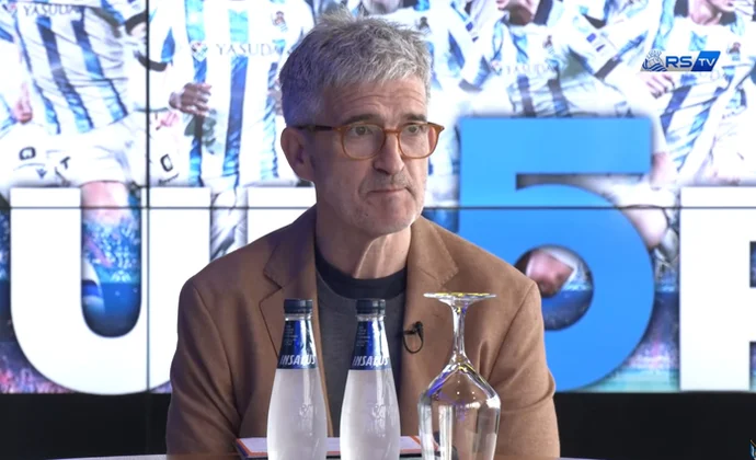 Olabe hace balance y habla de Tierney, André Silva, Galán, Merino, Le Normand, Zubimendi, Aihen, Sadiq, Carlos, Traoré y Zakharyan