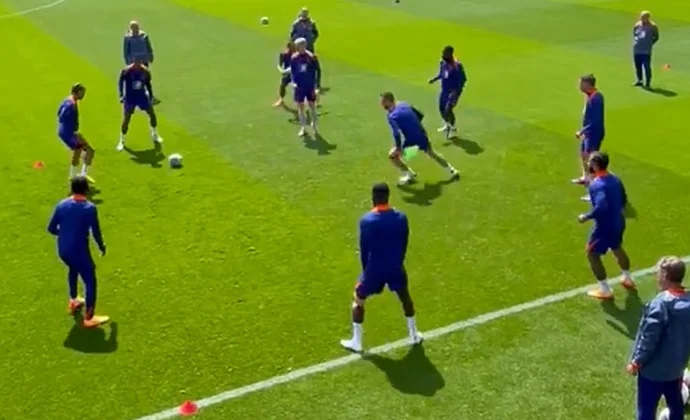 De Jong, Reijnders y Koopmeiners siguen sin entrenar y se perderán el primer amistoso