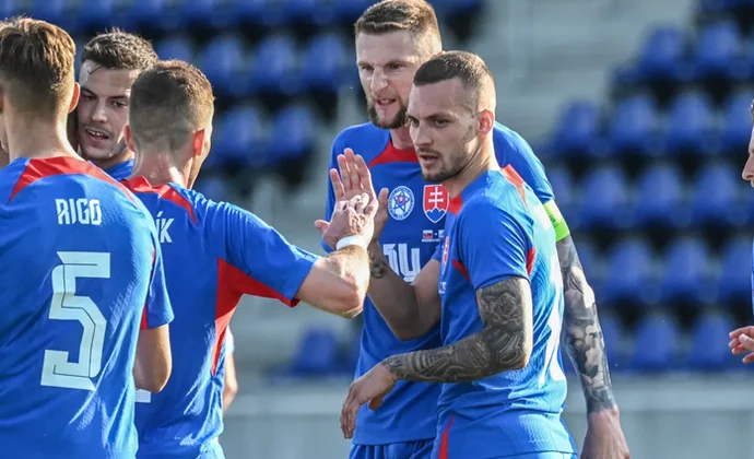 Amistosos internacionales: Eslovaquia 4-0 San Marino. Ficha técnica