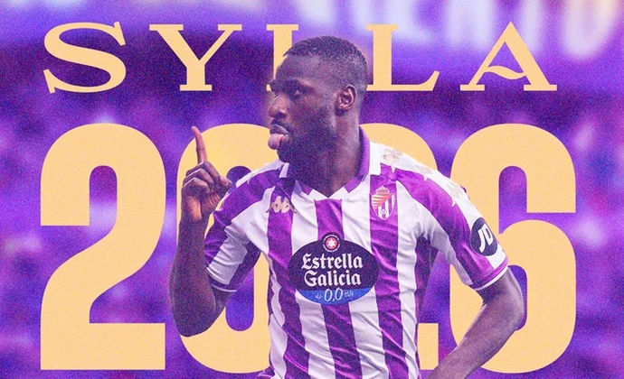 El Valladolid hace oficial la renovación de Sylla, que finalizaba contrato, por dos temporadas más