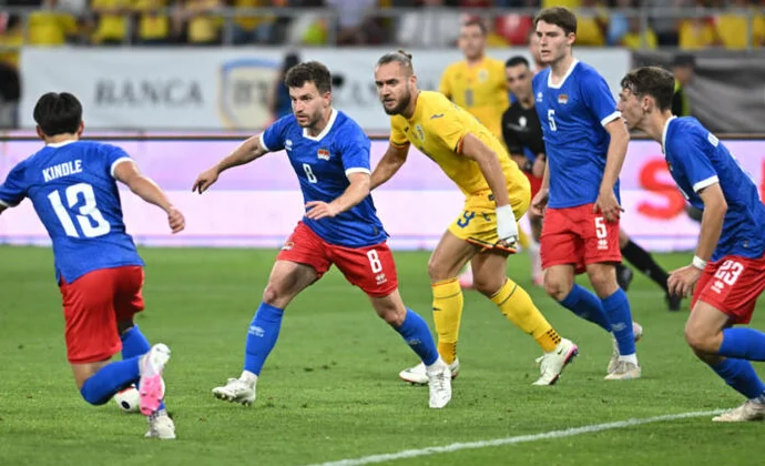 Amistosos internacionales: Rumanía 0-0 Liechtenstein. Ficha técnica