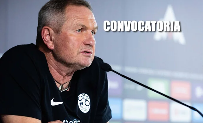 Kek anuncia los cuatro descartes de la lista de Eslovenia