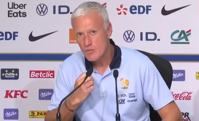 Deschamps, sobre Rabiot, Maignan, Tchouaméni, Upamecano, Dembélé, Mbappé, Giroud, Griezmann y Thuarm