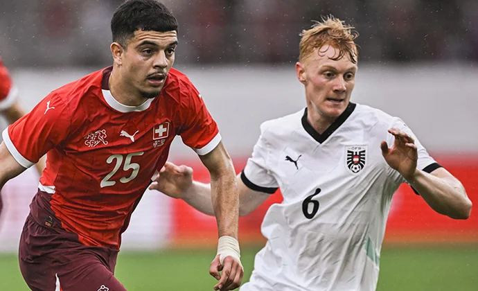 Amistosos internacionales: Suiza 1-1 Austria. Ficha técnica