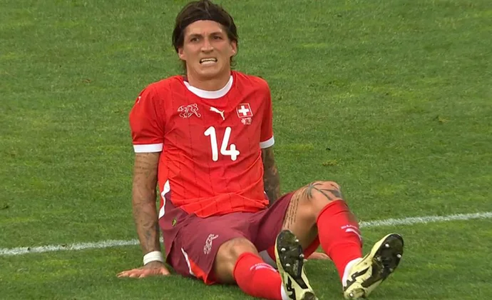 Zuber se retiró con molestias del amistoso contra Austria