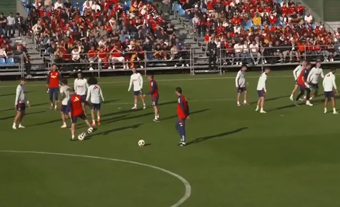 Primera sesión de España en Alemania sin bajas registradas