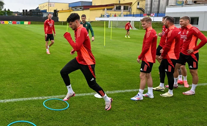 Dardái, Horvath y Szoboszlai entrenan con normalidad. Styles y Nego, al margen