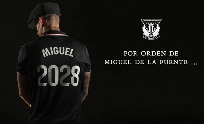 Miguel de la Fuente es oficialmente jugador propiedad del Leganés tras el ascenso
