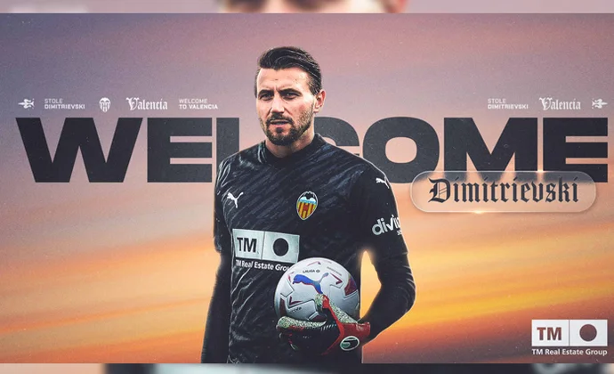 Stole Dimitrievski es oficialmente nuevo jugador del Valencia