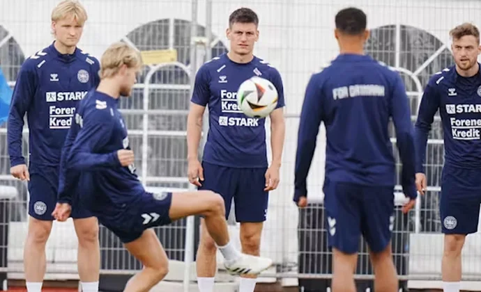 Norgaard se pierde el entrenamiento de este jueves con Dinamarca