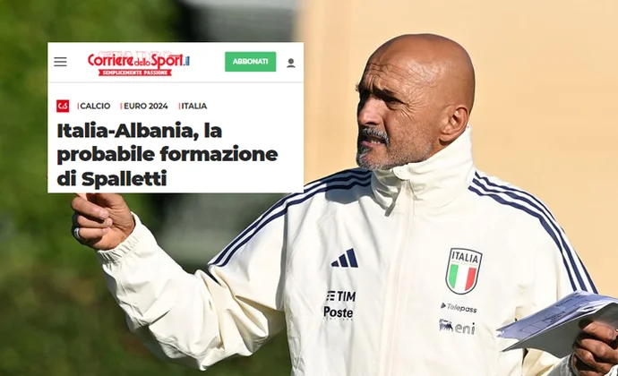 Corriere dello Sport cambia su pronóstico respecto al once de Italia el sábado