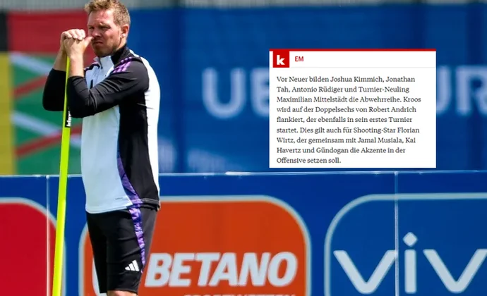 Kicker también tiene claro el once de Alemania para mañana