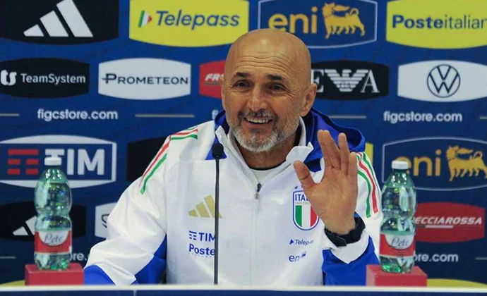 Spalletti habla de Barella, Calafiori, Donnarumma, Scamacca y el sistema