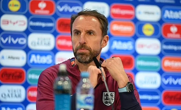 Southgate habla de Shaw, Walker, Rice, Bellingham, Kane y Serbia