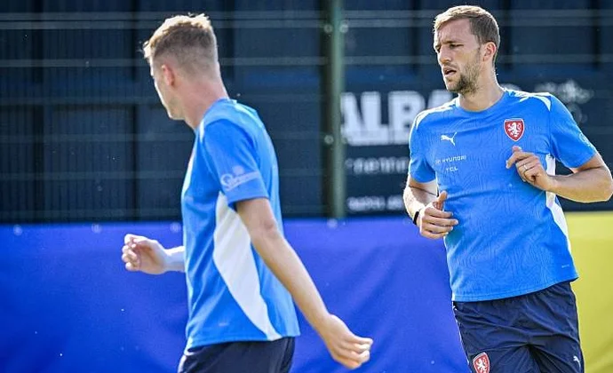 Soucek se ve recuperado de unas leves molestias y Vlček rebaja la carga