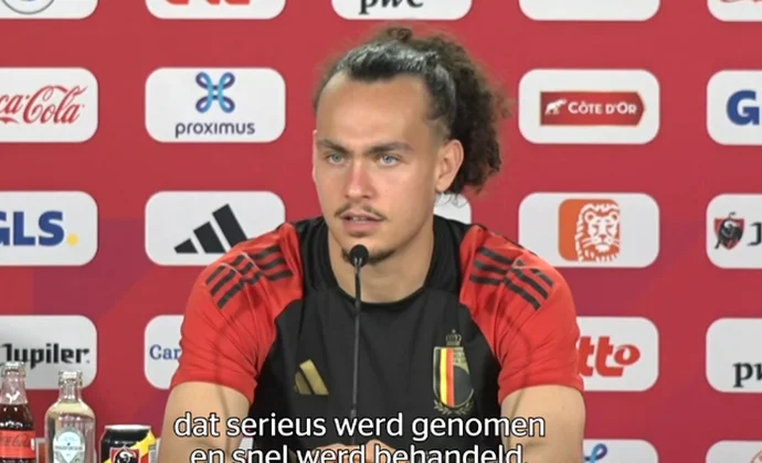 Theate se ve recuperado, se ofrece para jugar y habló de Carrasco y De Cuyper