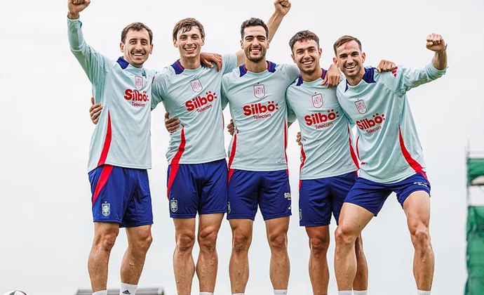 Nacho y Ayoze, al margen en el entrenamiento de este sábado