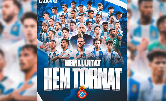 El Espanyol regresa a Primera División, ¡Enhorabuena!