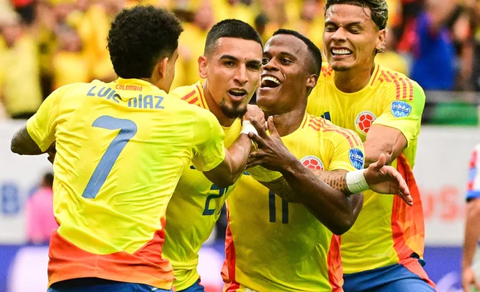 Copa América 2024: Colombia 2-1 Paraguay. Estadísticas y puntos fantasy