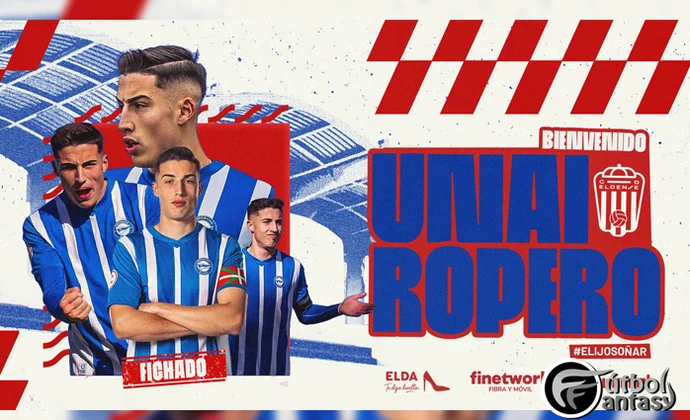 El Alavés cede a Unai Ropero al Eldense tras promocionarlo al primer equipo