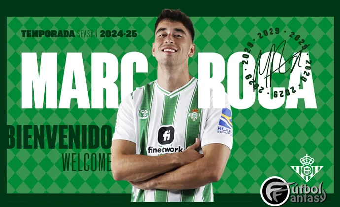 El Betis hace oficial el fichaje de Marc Roca en propiedad