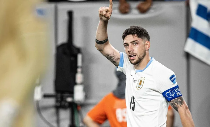 Copa América: Uruguay 5-0 Bolivia. Estadísticas y puntos fantasy