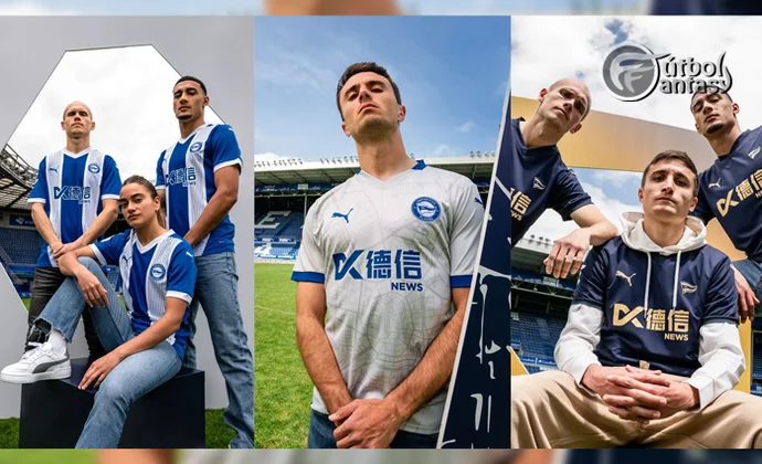El Deportivo Alavés presenta sus equipaciones para la temporada 24/25