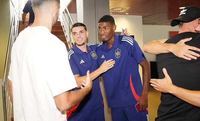 La selección española olímpica inicia su concentración en Las Rozas