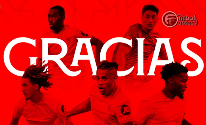 El Sevilla se despide oficialmente de Mariano, Soumaré, Agoumé, Mejbri y Veliz