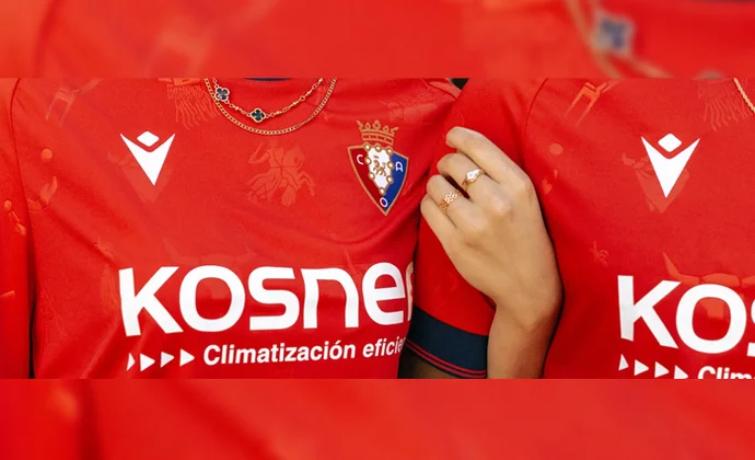Osasuna presenta su primera equipación para la temporada 24/25