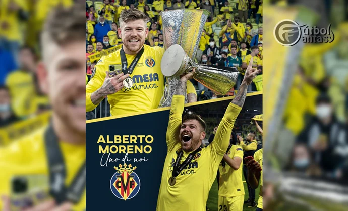 El Villarreal hace oficial la despedida de Alberto Moreno