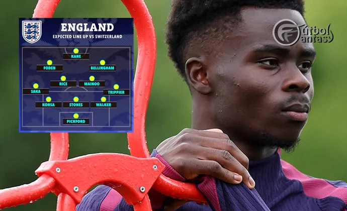 The Sun filtra el once de Inglaterra para mañana con defensa de cinco