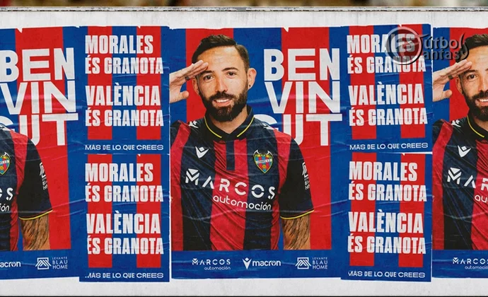 El Levante hace oficial el fichaje de José Luis Morales