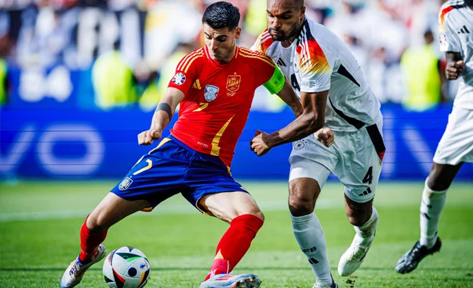 La UEFA aclara que Morata no vio amarilla y podrá jugar las semifinales