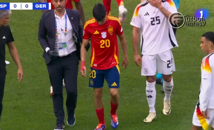 Pedri se retira lesionado y ya hay un primer parte médico